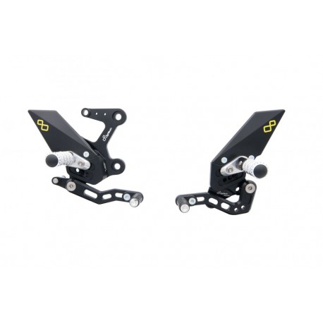 Platine repose pied Ligh Tech pour Kawazaki Ninja 400 2018-21