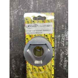 douille K-tech pour bouchon de fourche K-tech5empreinte triangulaire)
