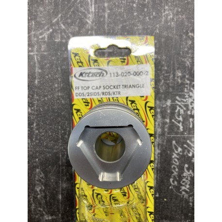 douille K-tech pour bouchon de fourche K-tech5empreinte triangulaire)
