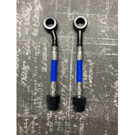 Petite durite de 10 cm pour coupler aux racoord Staubli(choix de couleur durite et raccord ou banjo)