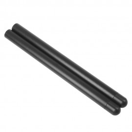 Tubes pour demi guidon Vortex en 22 mm noir(longueur 25 cm)