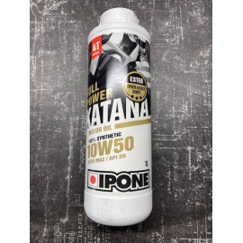 Huile Ipone Katana 100% synthèse 10W50 1 litre
