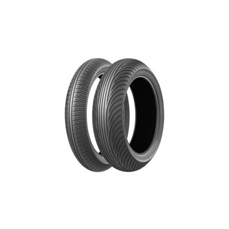 Pneu pluie Bridgestone avant et arriere 120/600/17 et 190/650/17