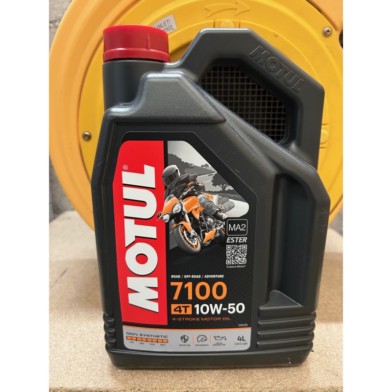 huile moteur motul 100% synthese 7100 bidon de 4 litres - RMPower