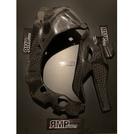Protection Carbone  cadre,bras oscillant dent de requin carbone Yamaha R1 2015-25