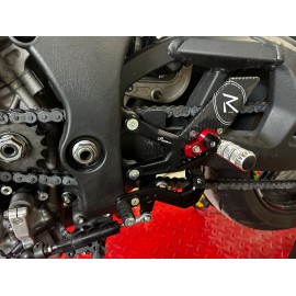 Platine repose pied Lightec vitesse inversée Kawasaki ZX10R 2021-25